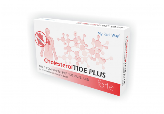 CholesterolTIDE PLUS forte peptide pentru normalizarea nivelului colesterolului
